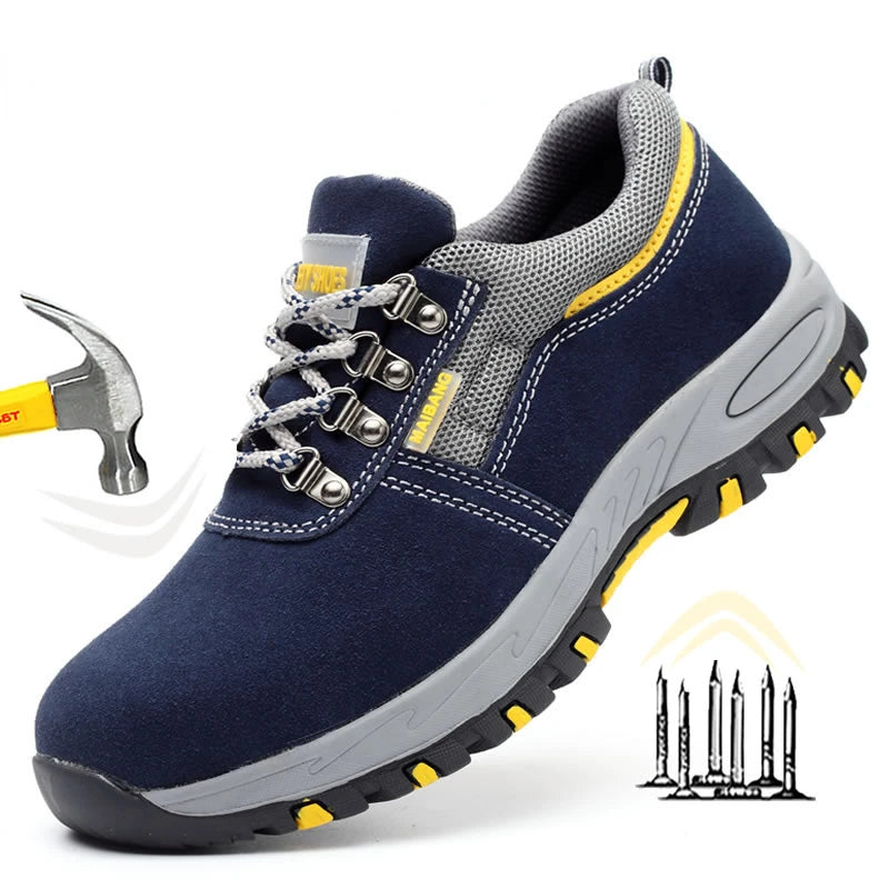 Men’s Indestructible Steel Toe Work Boots - Jeglowstore