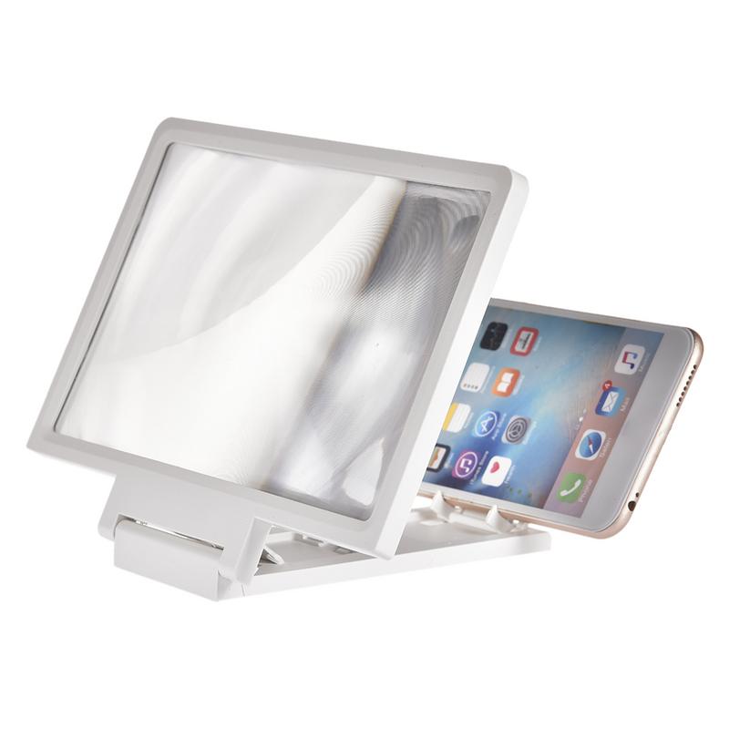 3D Screen Amplifier Foldable 1 PC Silicone Phone Screen Magnifier 3D Movies Phone Projector Eye Protection Easy To Carry Gadget