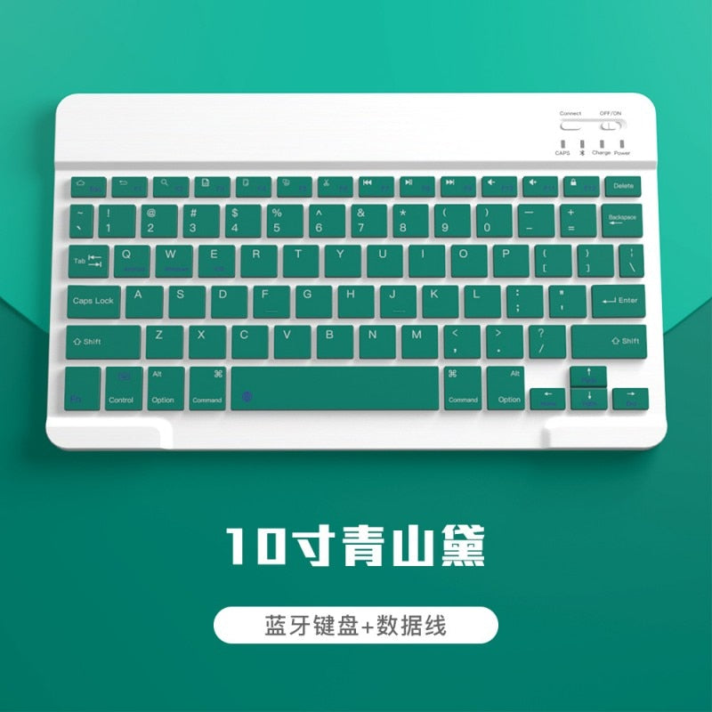 For iPad Keyboard and Mouse Combo, Wireless Bluetooth Keyboard Teclado for iPad Xiaomi Samsung Huawei Tablet Android IOS Windo