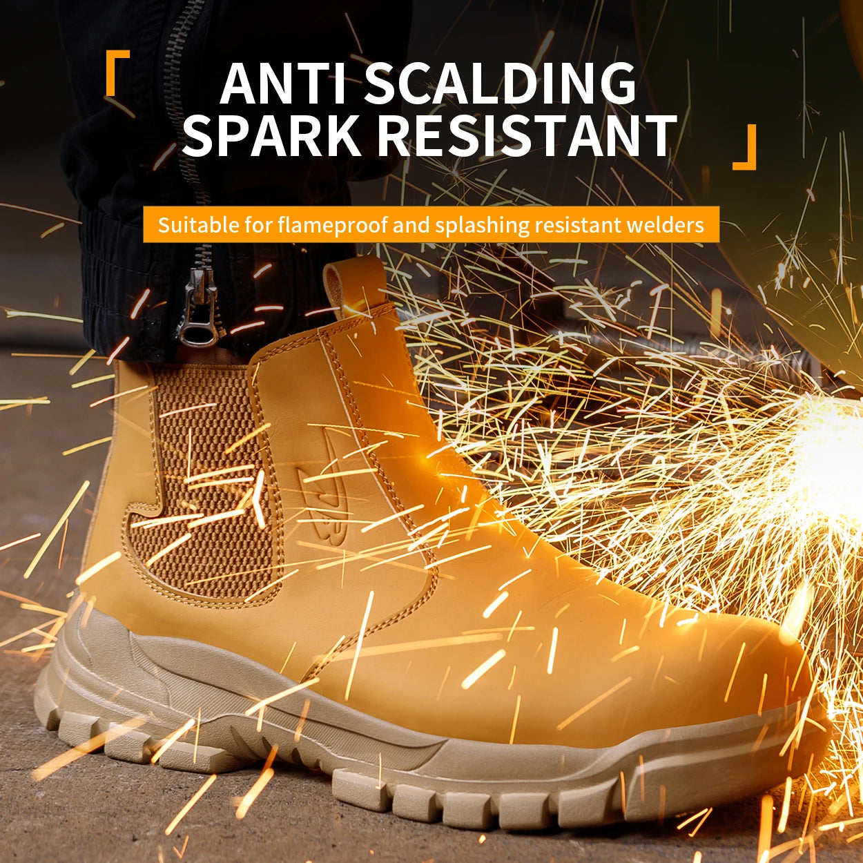 Men’s Puncture-Proof Work Sneakers - Jeglowstore