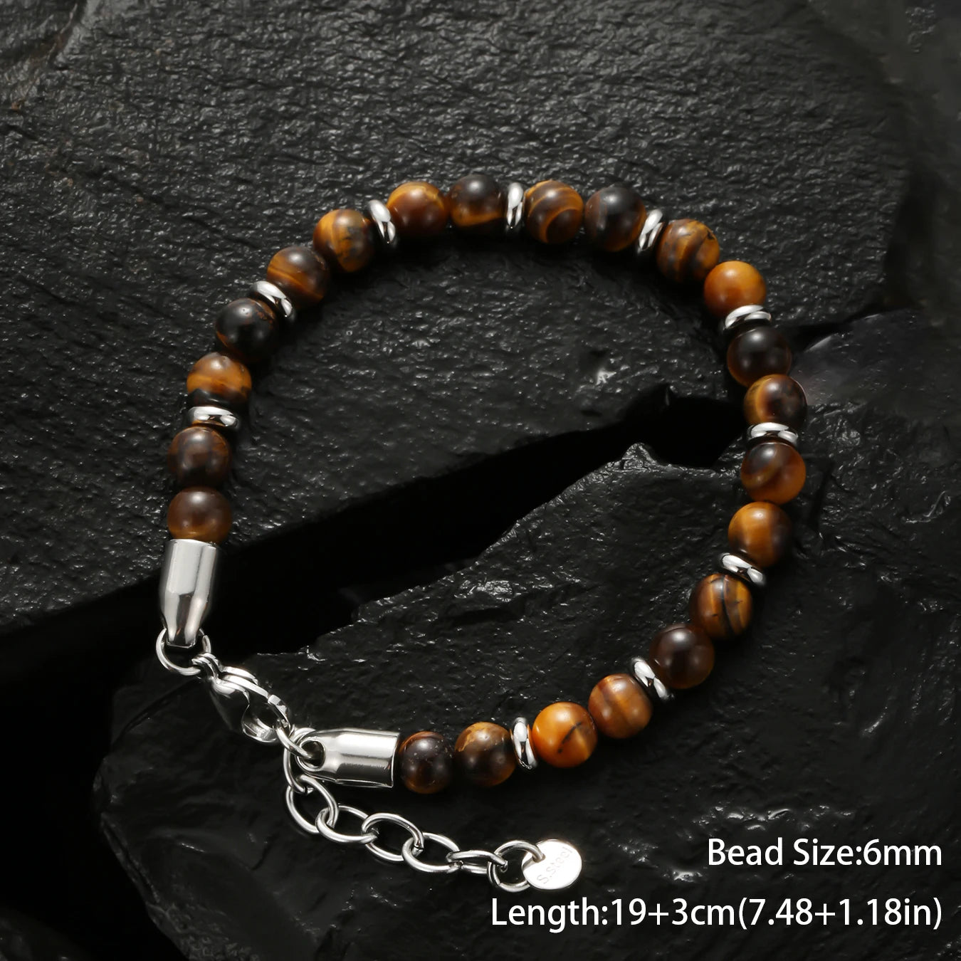 Men’s Natural Stone Bracelet Gift - Jeglowstore