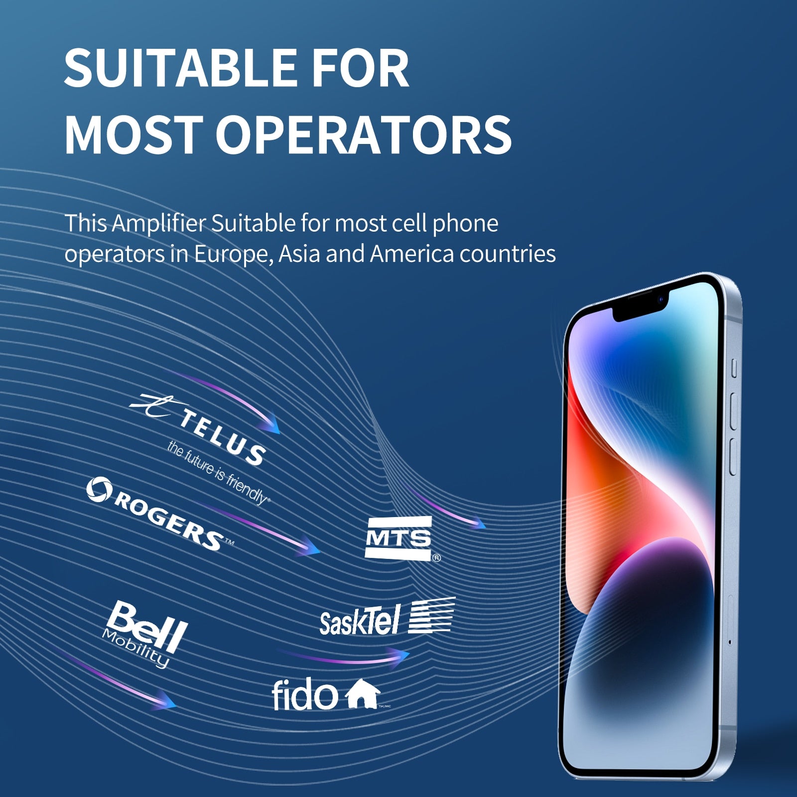 Lintratek 3G Mobile Cell Phones Signal Repeater Booster Amplifier UMTS 2100MHz (Band 1) Yagi Antenna Set for 3G Voice and Data -