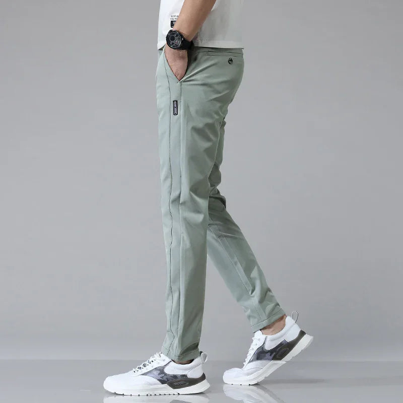Men’s Ultra-Thin Stretch Casual Pants - Jeglowstore