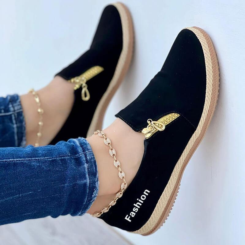 Shoes New Women Flats Autumn Designer Classic Walking Casual Sneakers Rome Fashion Running Shoe Plus Size 35-43 Zapatos De Mujer