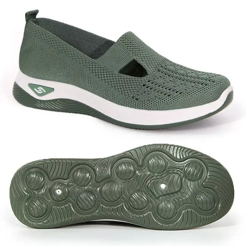Women Mesh Slip-On Sneakers