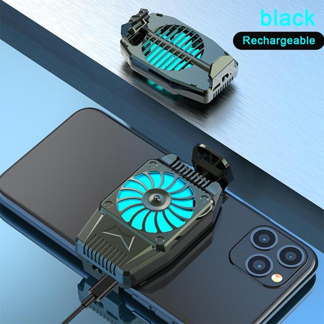 Universal Mini Mobile Phone Cooling Fan Radiator Turbo Hurricane Game Cooler Cell Phone Cool Heat Sink For IPhone/Samsung/Xiaomi