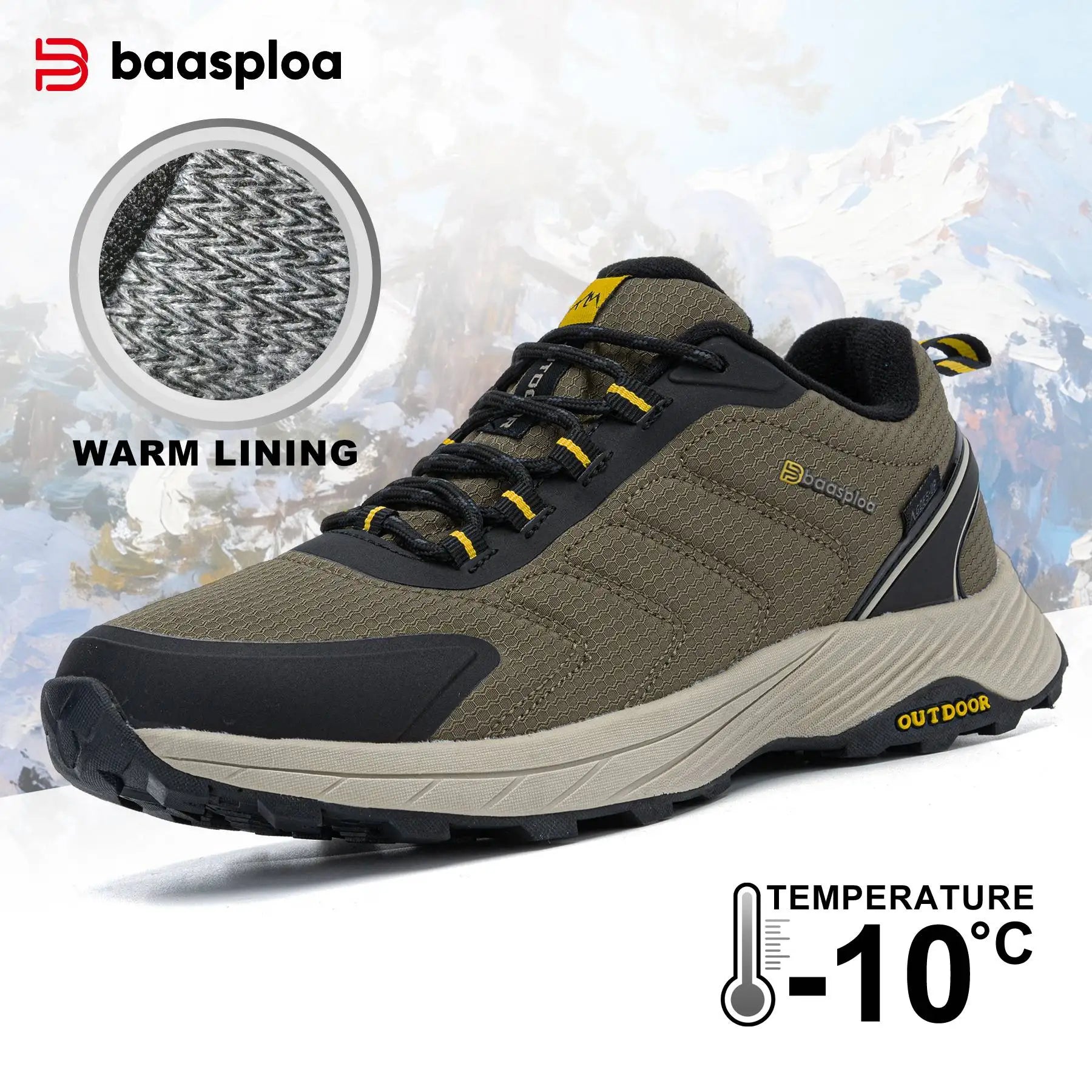 Baasploa Lightweight Casual Walking Shoes - Jeglowstore