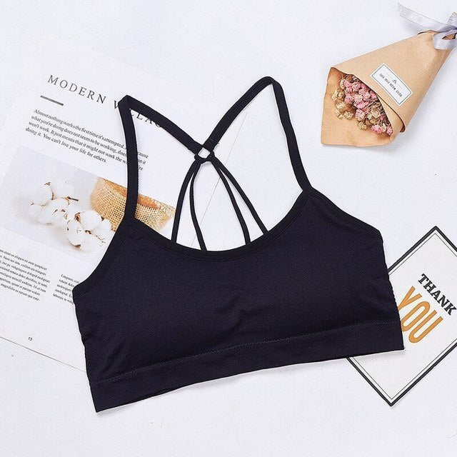 Seamless Breathable Sexy bra Top Women Sports Bra High Impact For Gym Fitness Yoga Sportswear Tank Top Sport Push Up Bralette