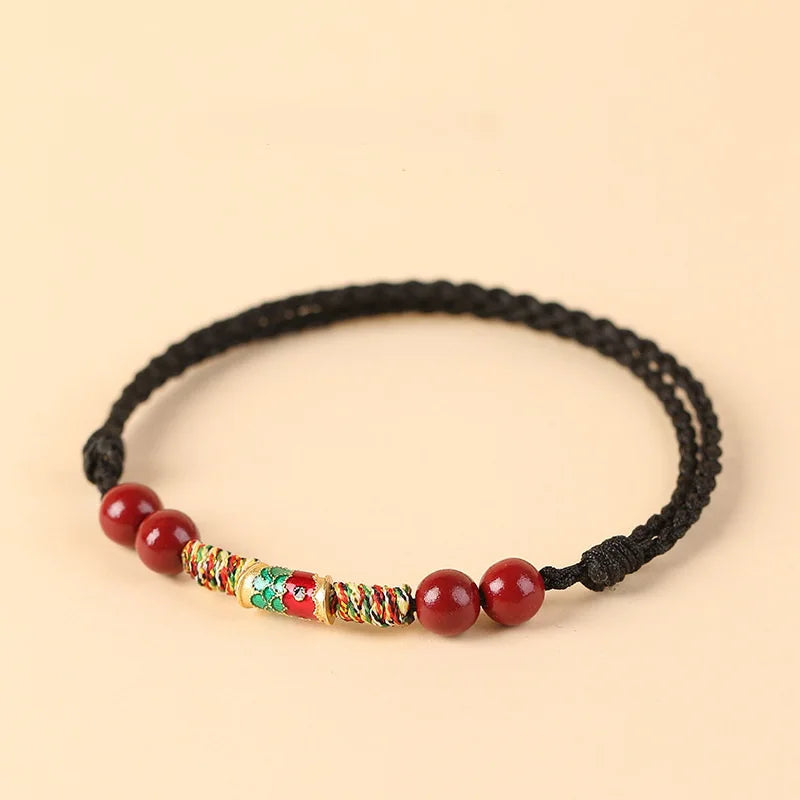 Lucky Koi Red Rope Cinnabar Bracelet