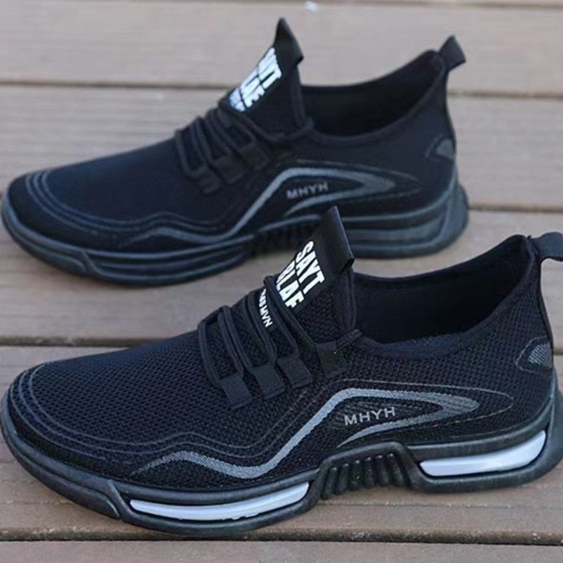 Summer Soft Bottom Casual Shoes 2023 New Men's Shoes Hundred Trendy Breathable Mesh Sports Running Shoes Men's Shoes Mens Tennis