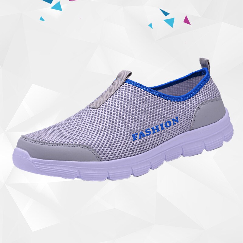 Breathable Mesh Casual Men Shoes Summer Sneakers Men Footwear Running Shoes Men's Lightweight Slip-on Sandals Zapatos De Hombre