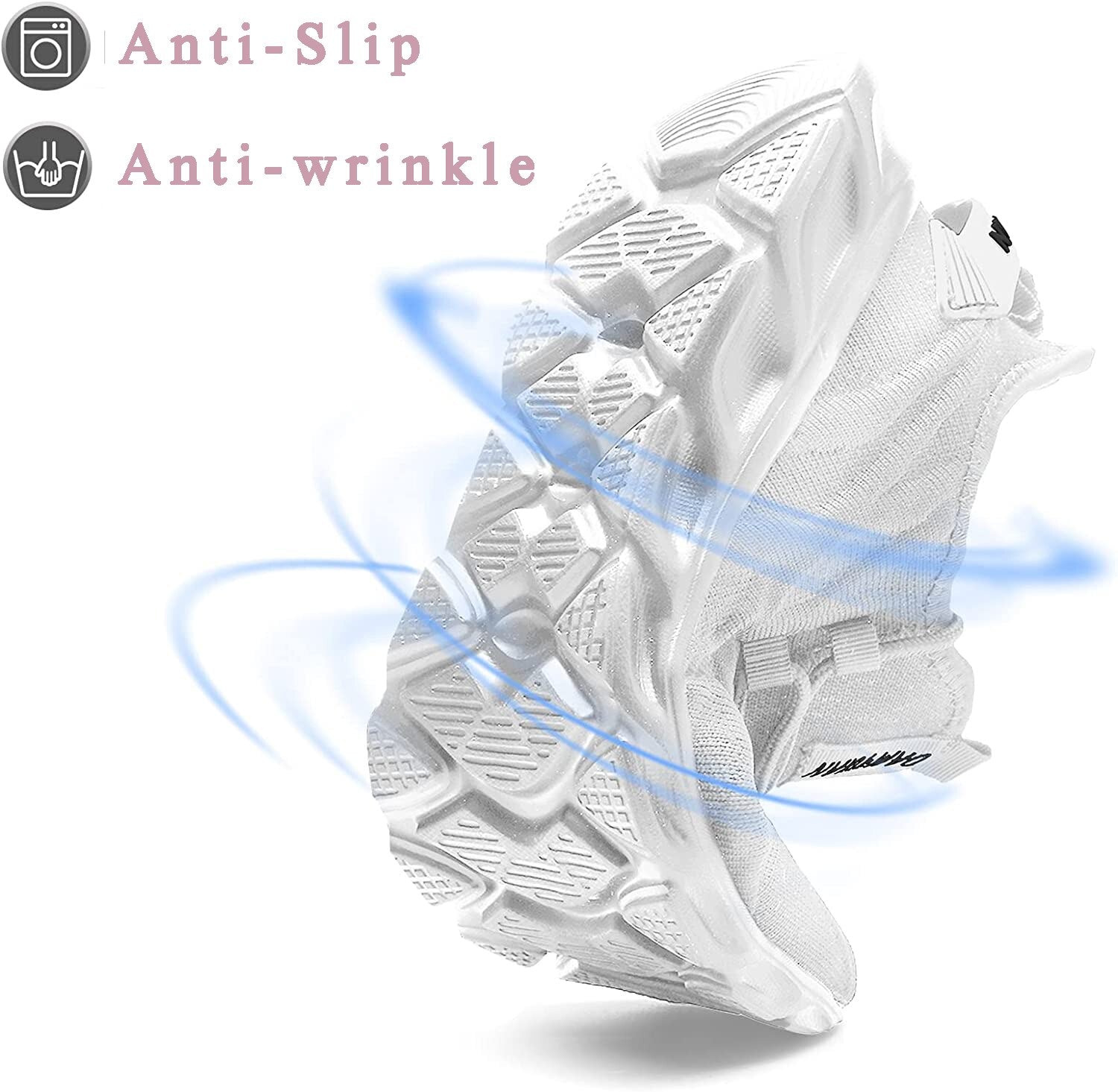 Damyuan Women's Vulcanized Walking Running Shoes Casual Lightweight Tennis Athletic Workout  Sports Breathable Fashion Sneakers