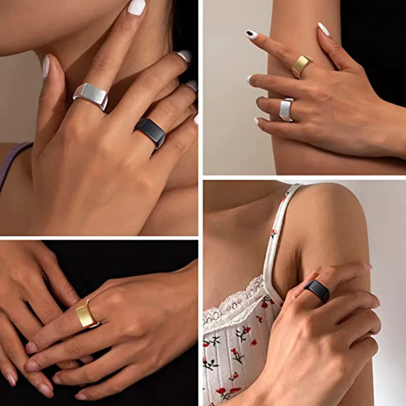 Unisex Stainless Steel Ring - Jeglowstore