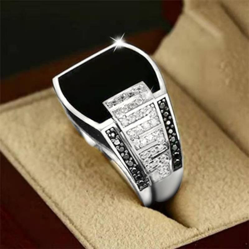Luxury Micro Set Zircon Crown Rings for Men Women Gold Color Ring Party Banquet Jewelry Gift