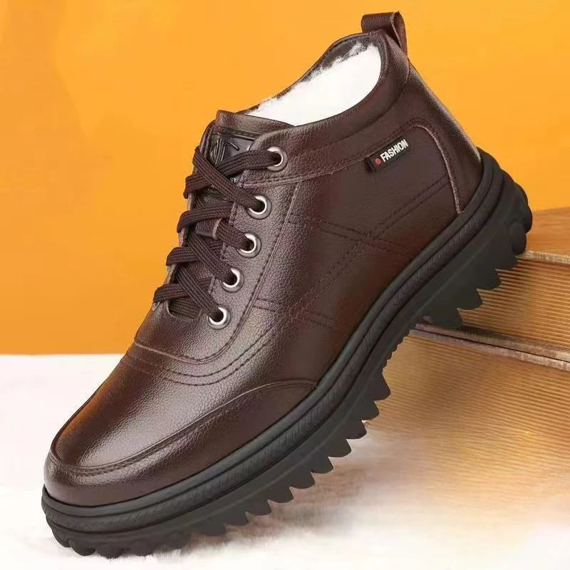 Men’s Padded Non-Slip Winter Boots - Jeglowstore