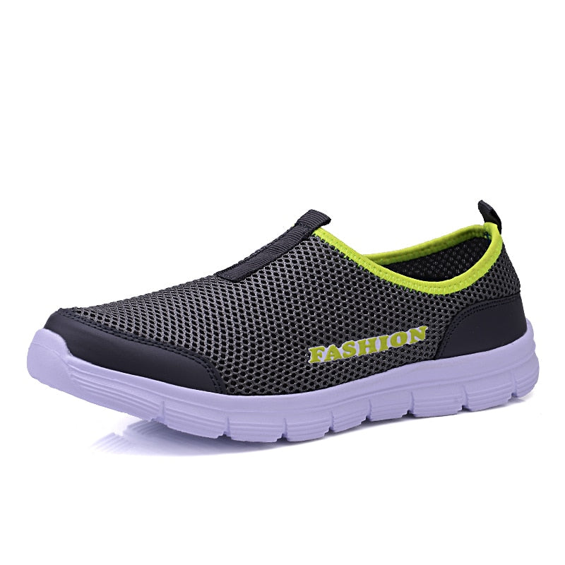 Breathable Mesh Casual Men Shoes Summer Sneakers Men Footwear Running Shoes Men's Lightweight Slip-on Sandals Zapatos De Hombre
