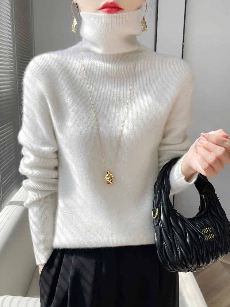 Women’s Autumn Winter Turtleneck - Jeglowstore