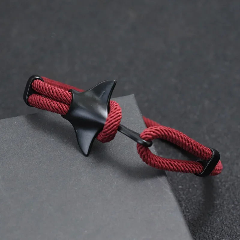 Marine Manta Rope Men’s Bracelet