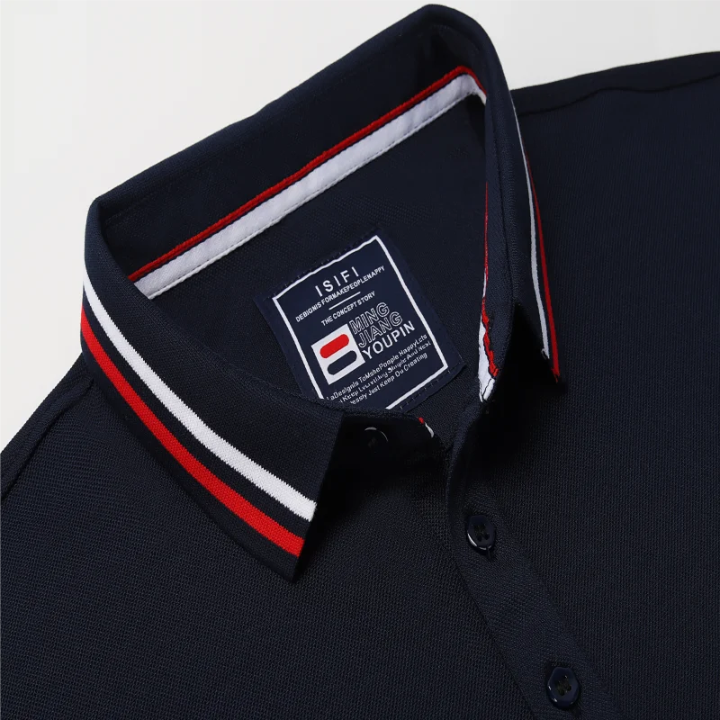 Breathable Linen Cotton Polo Shirt - Jeglowstore