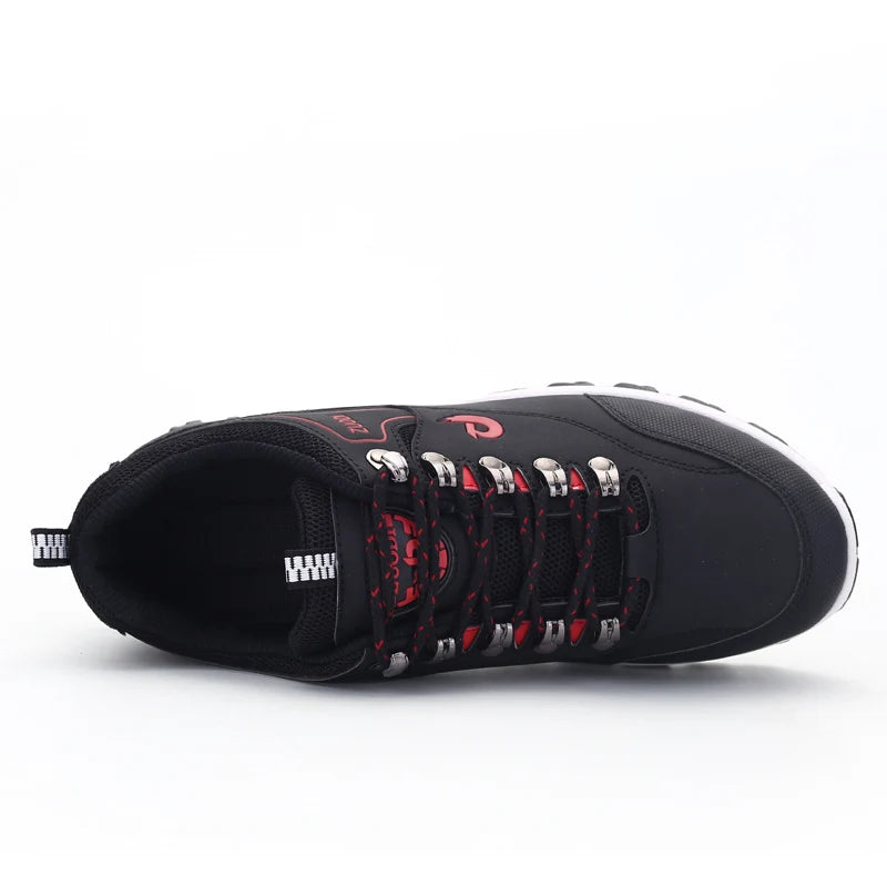 Men’s Lightweight Leather Casual Sneakers - Jeglowstore
