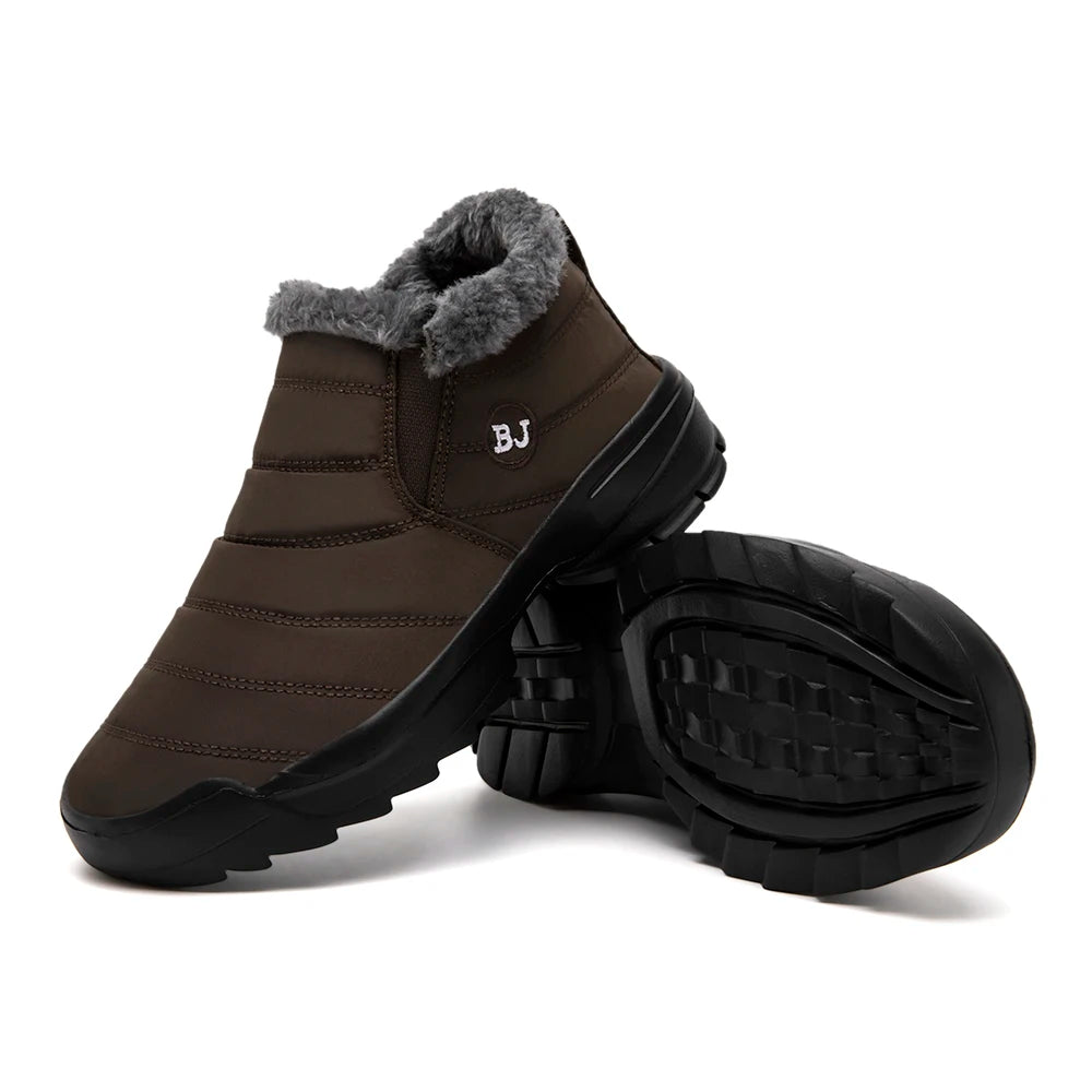 Women’s 2025 Plush Waterproof Snow Boots - Jeglowstore