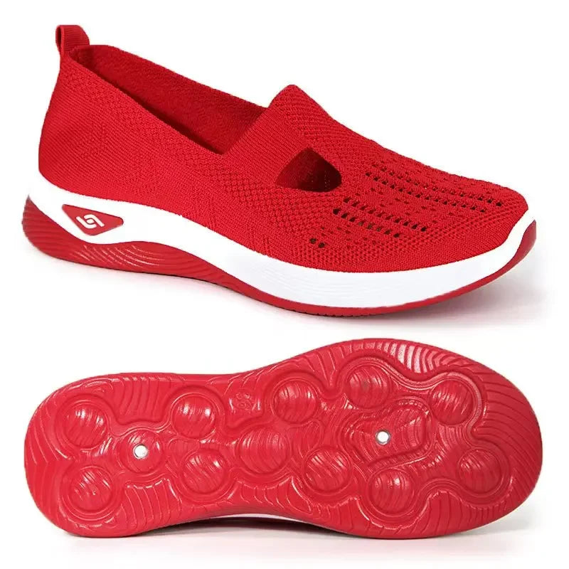 Women Mesh Slip-On Sneakers