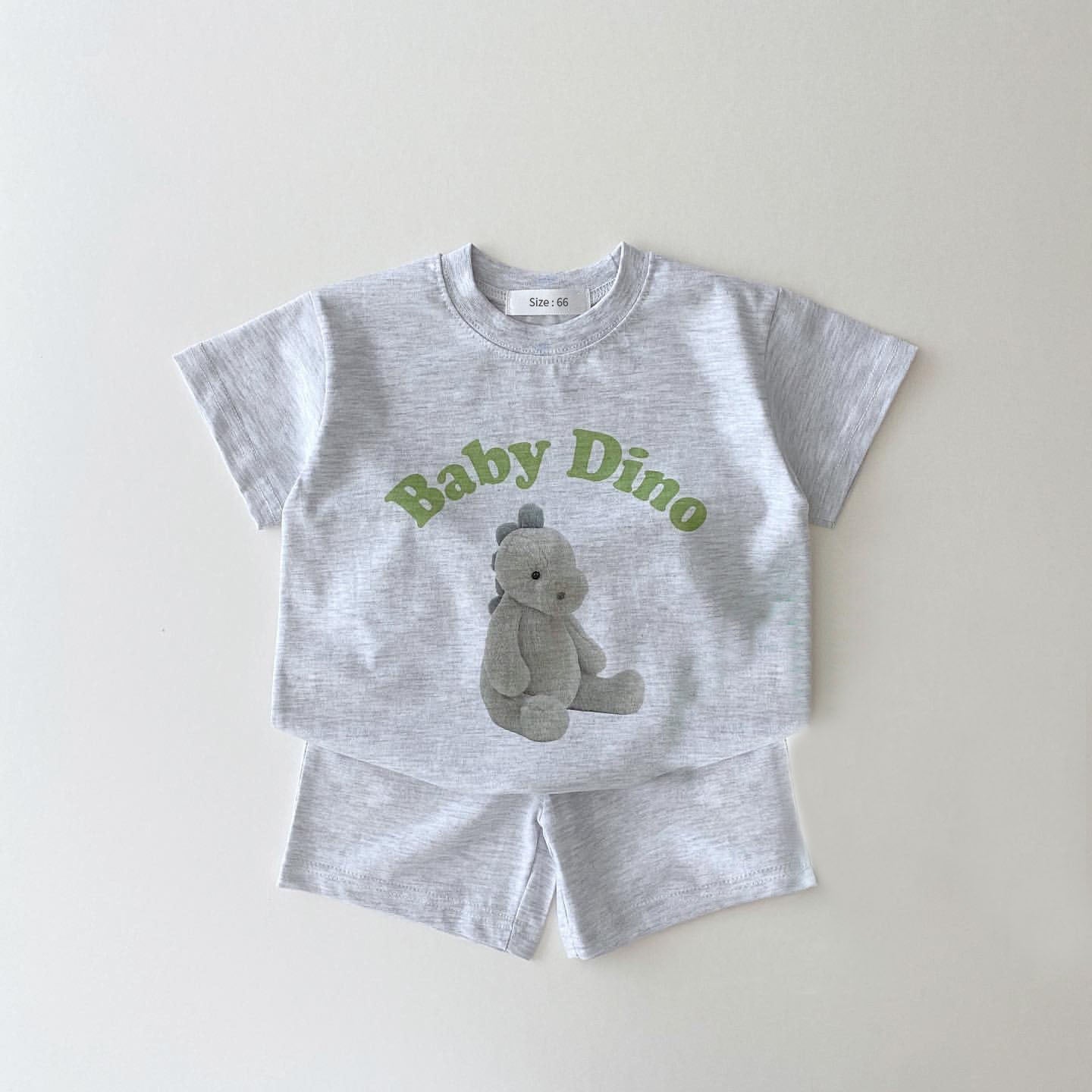 2pcs Baby Boys Girls Outfits Sets Summer Fashion Short Sleeve Kids T-shirts + Shorts Cotton Baby  Clothing