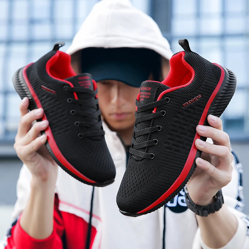Men’s Lightweight Knit Running Sneakers - Jeglowstore