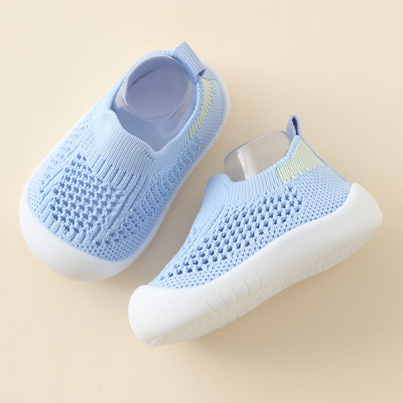 2023 Kids Shoes Casual Breathable Infant Baby Children Girls Boys Mesh Sneakers Soft Bottom Comfortable Non-Slip