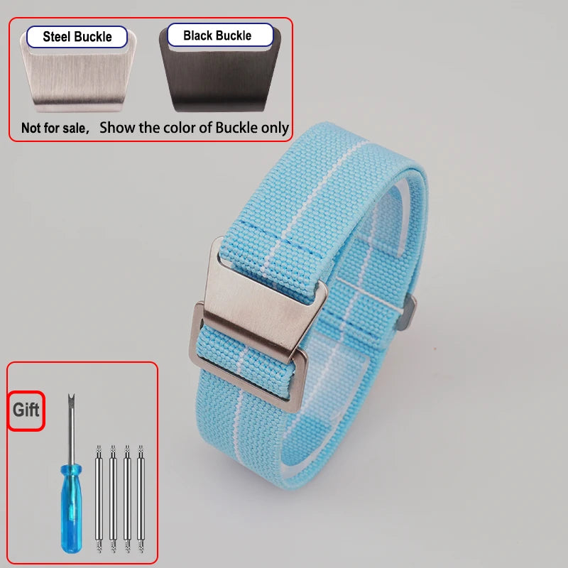 French Parachute Nylon Watch Strap - Jeglowstore