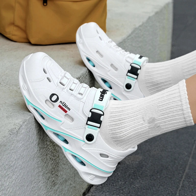 Men’s Breathable Beach Slide Sandals - Jeglowstore