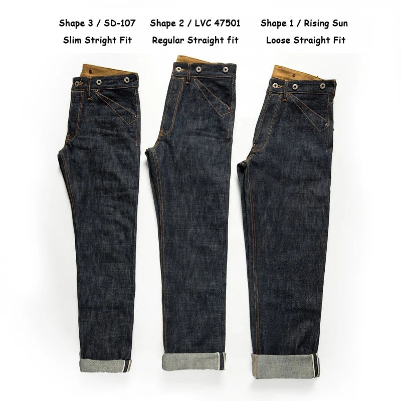 Men’s Raw Selvage Blacksmith Jeans - Jeglowstore