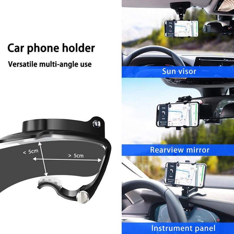 Car Phone Holder Gravity Dashboard Phone Stand For iPhone Xiaomi Redmi POCO Samsung Huawei Honor OPPO VIVO Mobile Phone Holde