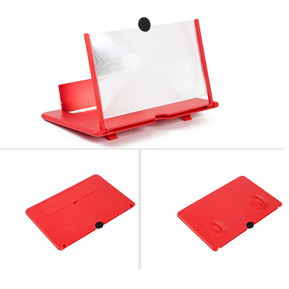 Magnifying Glass Video Amplifier Mobile Display Enlarged Magnifier Watch Movies Smartphone Enlarged Screen Desktop Phone Holder