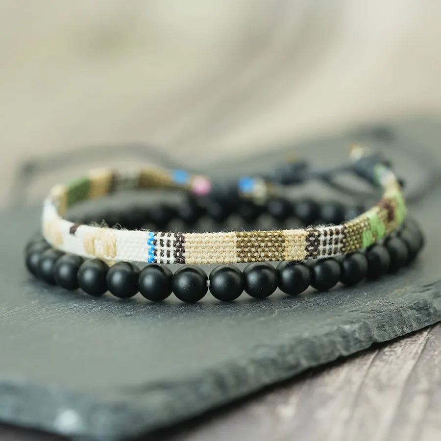 Versatile Ethnic Men’s Bracelet Set - Jeglowstore