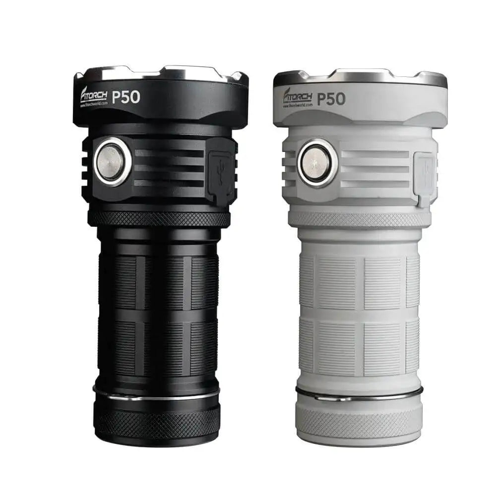Fitorch P50 10000 Lumens Searchlight Flashlight Big Torch