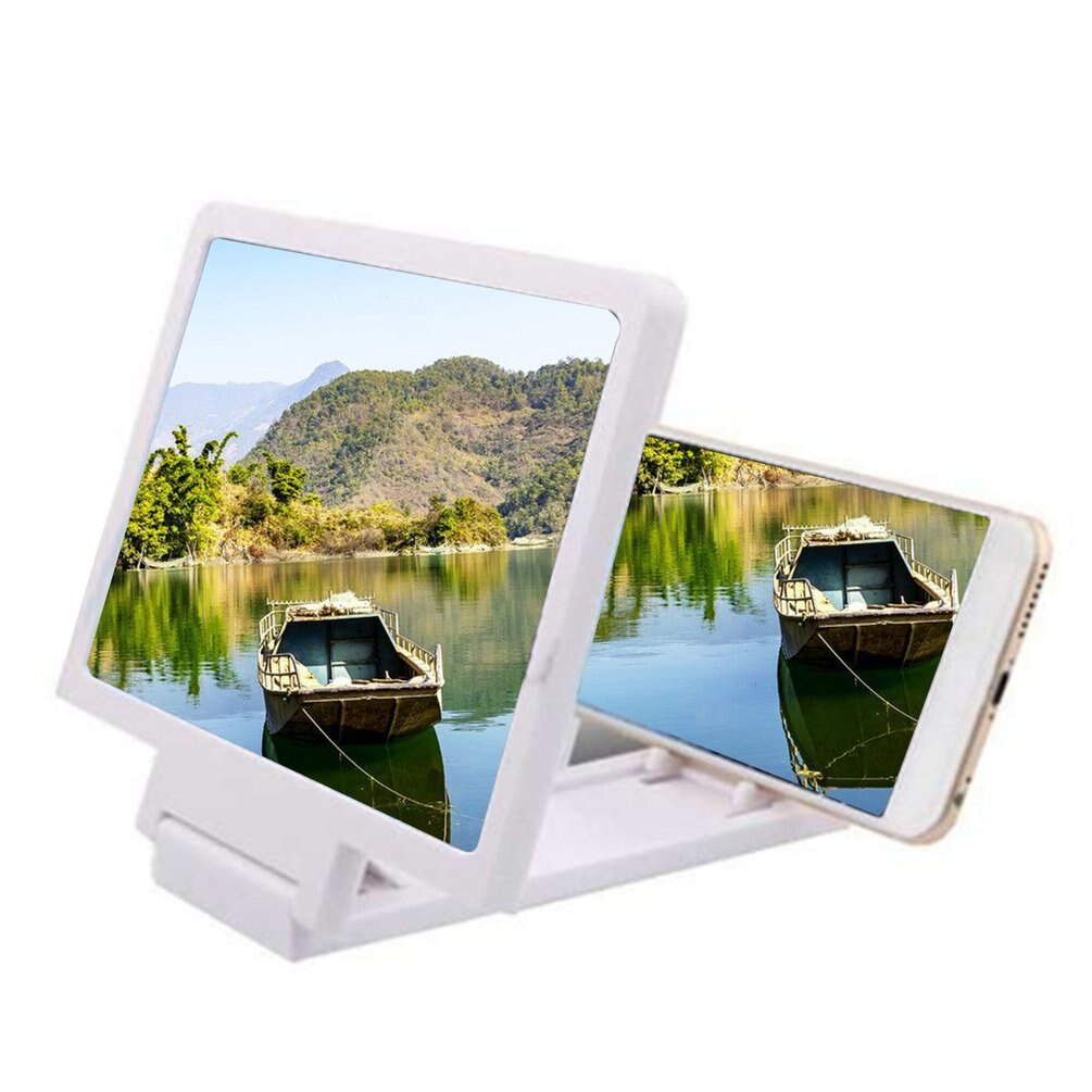 3D Mobile Phone Screen Magnifying Glass HD Video Amplifier Mobile Phone Holder Anti-Radiation Vision Loss Foldable Phone Holder