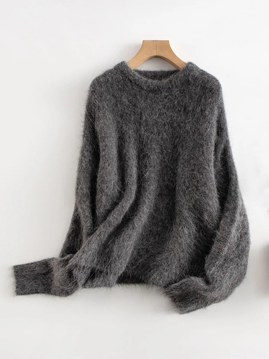 Dropped Sleeve Alpaca T shirt - Jeglowstore