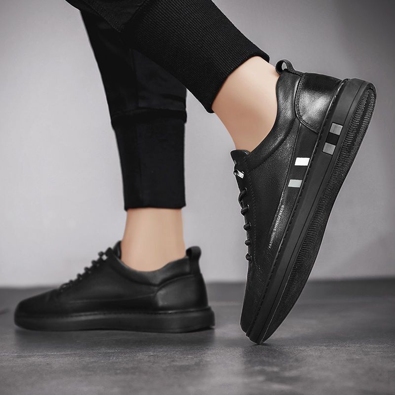 Men's shoes New style ice silk shoes Fashion breathable crocodile pattern small white casual shoes men shoes  sneakers