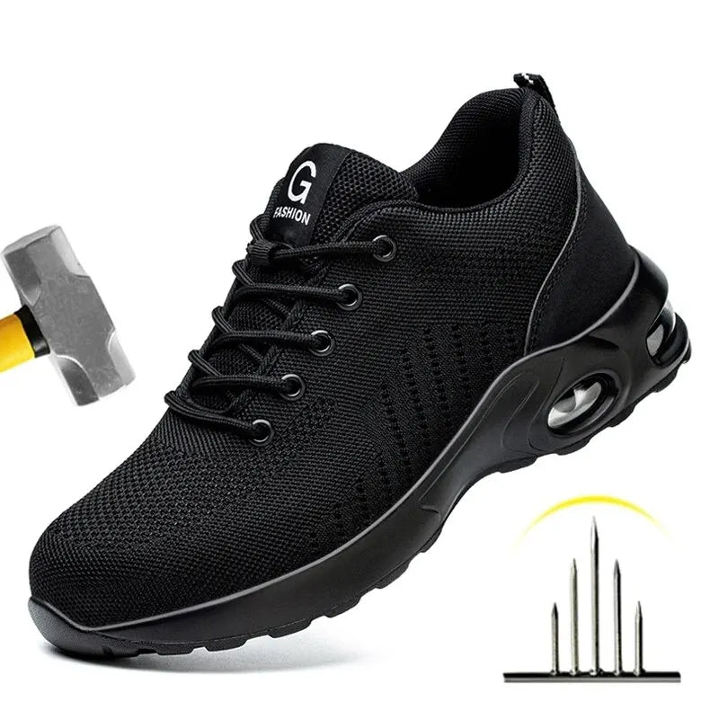 Anti-Puncture Air Cushion Work Shoes - Jeglowstore