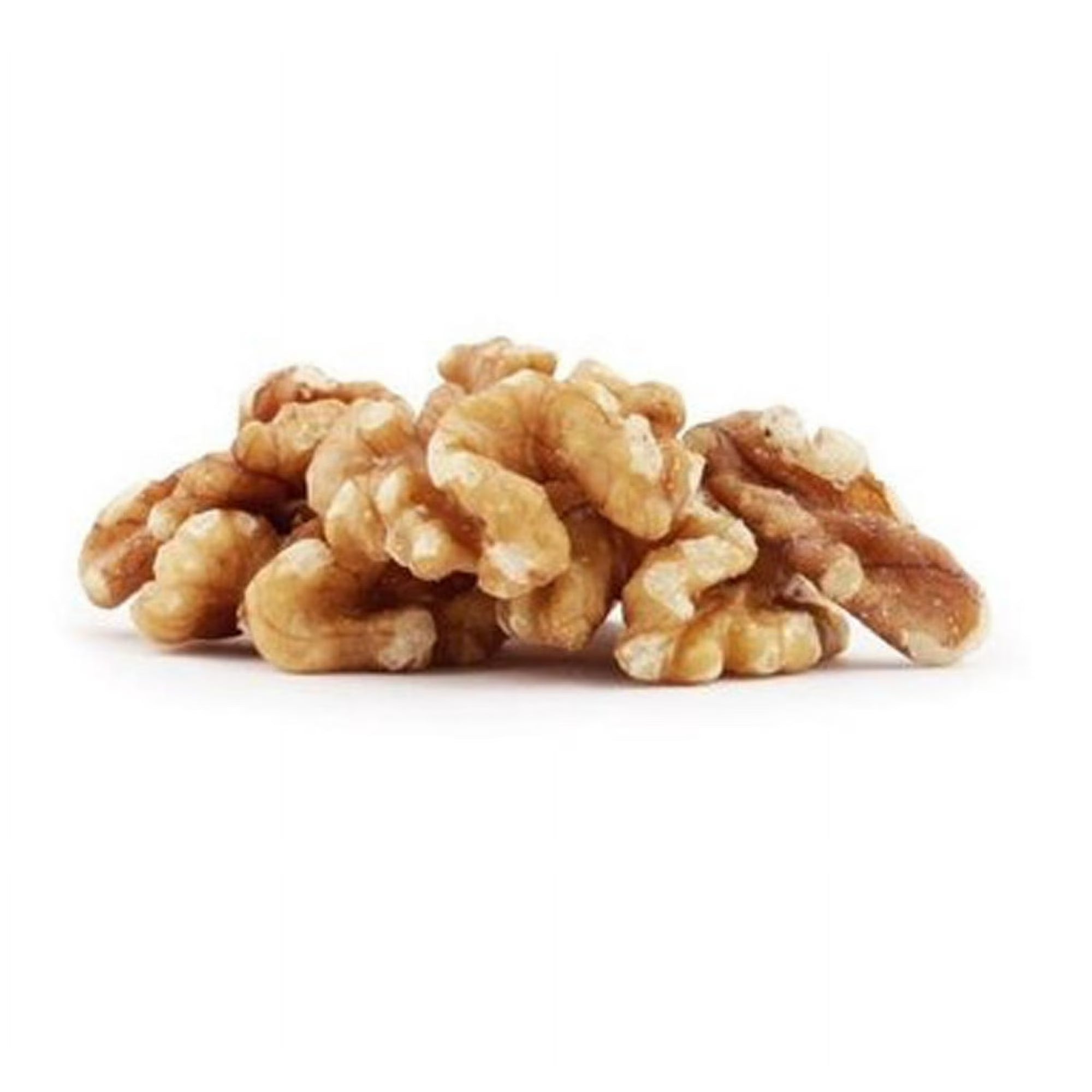Walnuts, Raw Shelled, Light, Halve and Pieces - (1 Pounds)