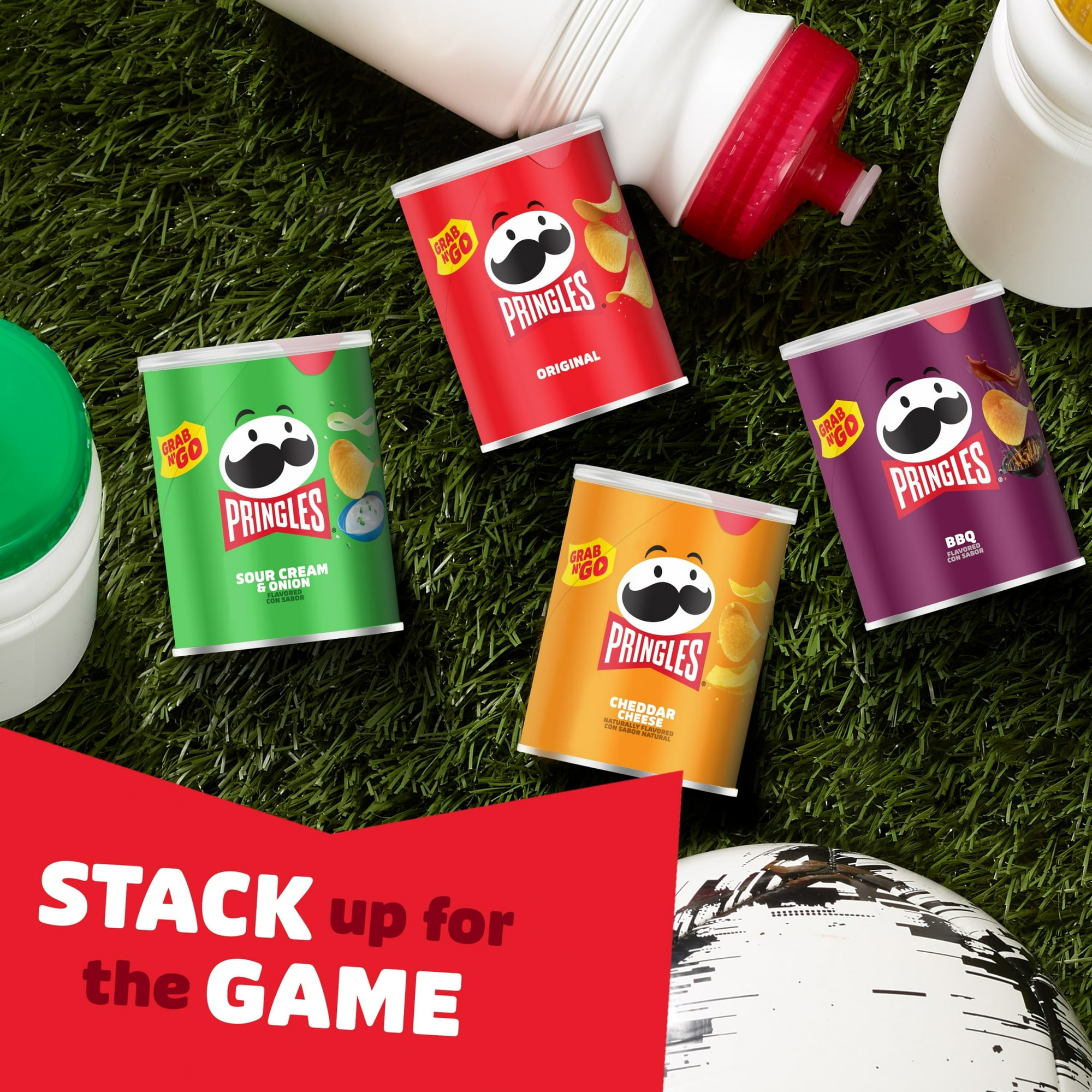 Pringles Variety Pack Potato Crisps Chips, Lunch Snacks, 16 Count