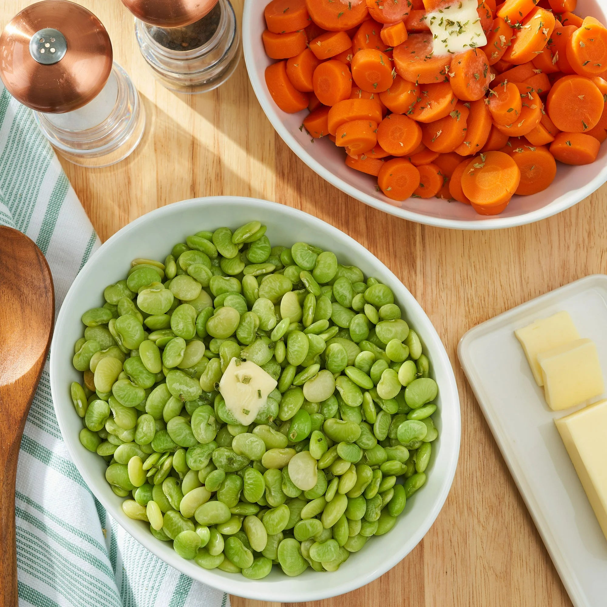 Great Value Baby Lima Beans, Gluten-Free, 12 oz Steamable Bag (Frozen)