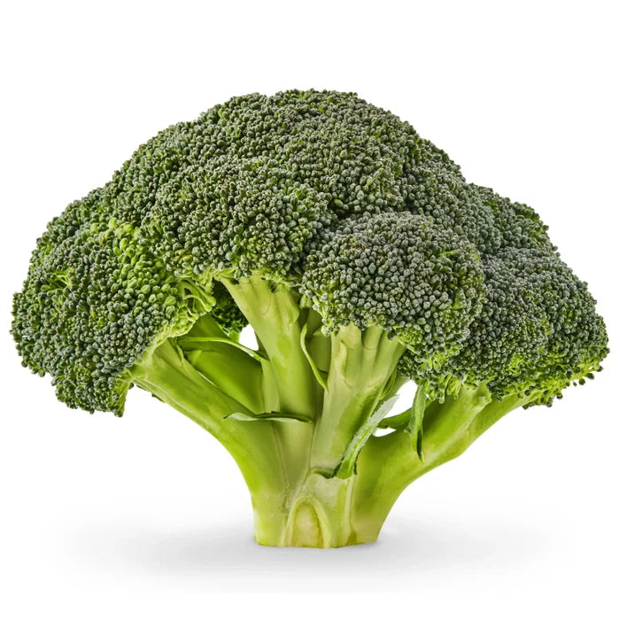 Fresh Whole Green Broccoli Crowns, 1 Each