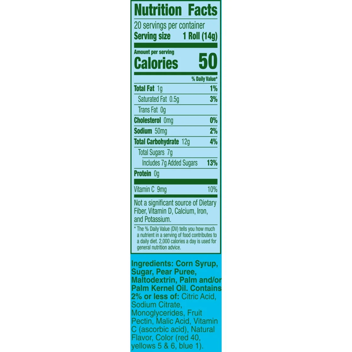 Fruit Roll-Ups Fruit Flavored Snacks, Jolly Rancher, Variety Pack, 20 ct