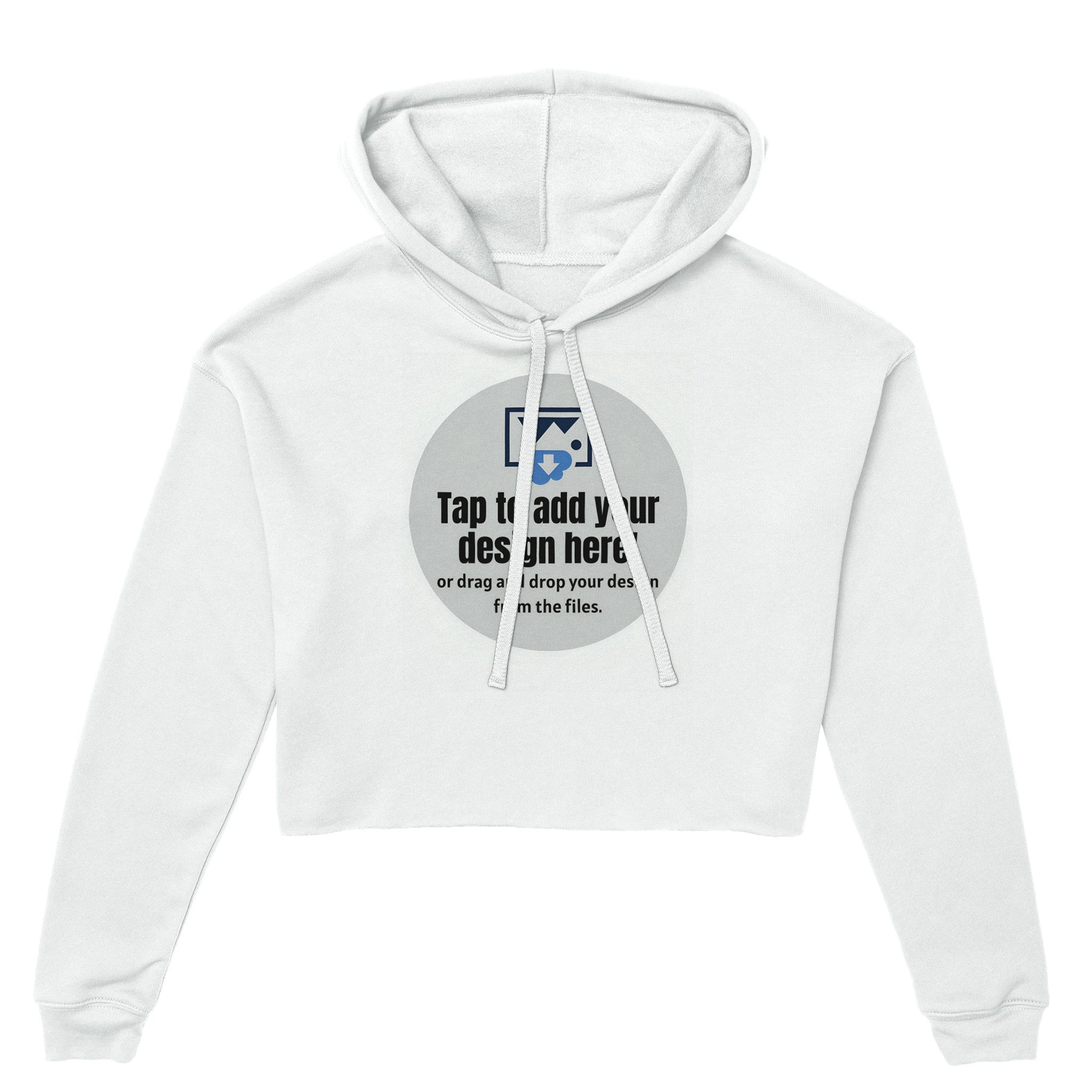 Women's Cropped Hoodie | Bella + Canvas 7502