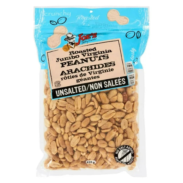Roasted Jumbo Virginia Unsalted Peanuts