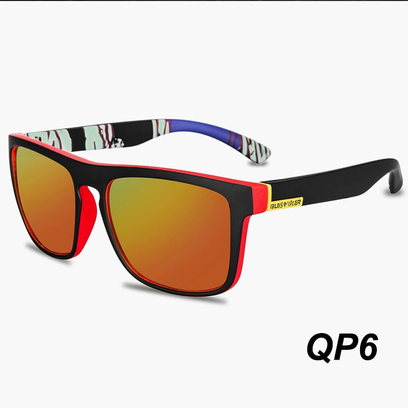 QUISVIKER BRAND Design Square Polarized Sun Glasses Unisex