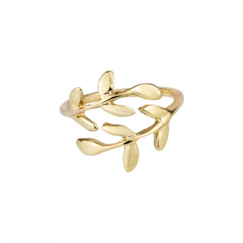 Open Leaf Rings Girls Multi Color Adjustable Size Knuckle Ring