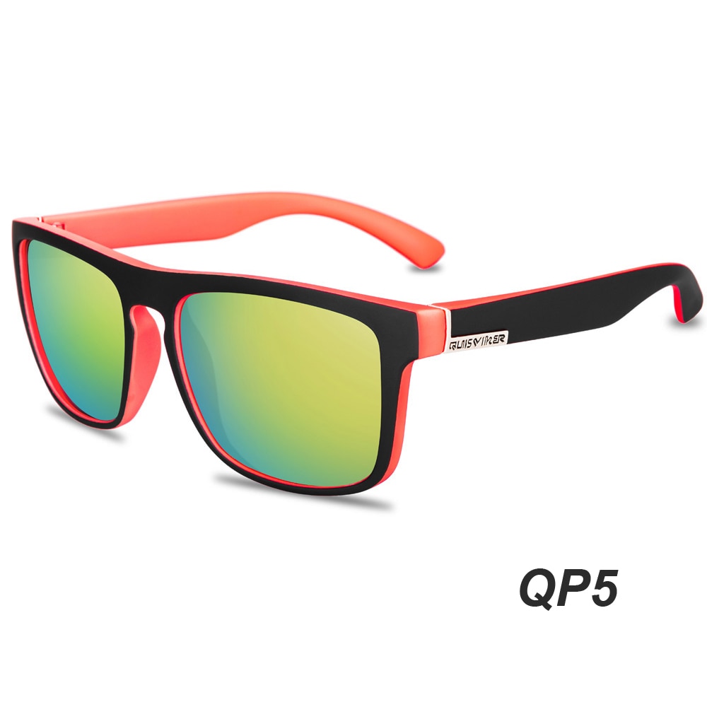 QUISVIKER BRAND Design Square Polarized Sun Glasses Unisex